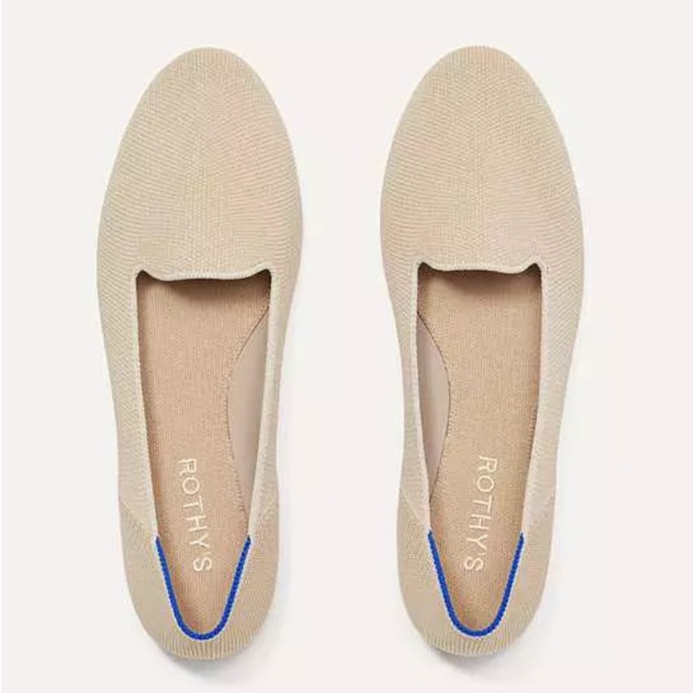 Rothy's Women's Cream Flats